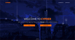 Desktop Screenshot of cyphergame.net
